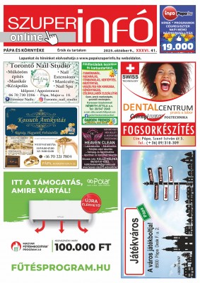 Pápa és Környéke Szuperinfó