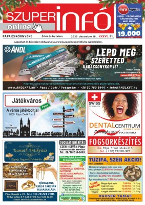 Pápa és Környéke Szuperinfó
