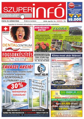 Pápa és Környéke Szuperinfó