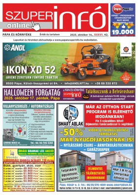 Pápa és Környéke Szuperinfó