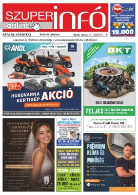 Pápa és Környéke Szuperinfó