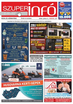 Pápa és Környéke Szuperinfó