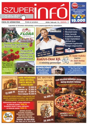 Pápa és Környéke Szuperinfó