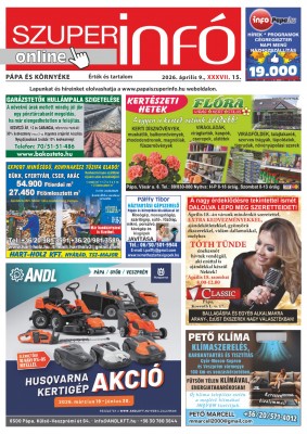 Pápa és Környéke Szuperinfó