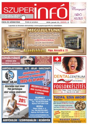 Pápa és Környéke Szuperinfó