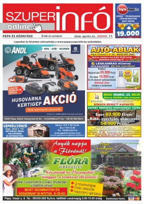 Pápa és Környéke Szuperinfó