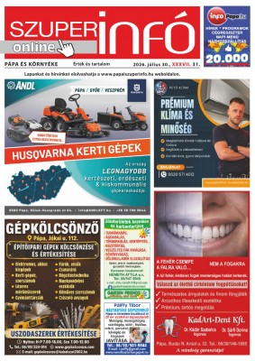 Pápa és Környéke Szuperinfó