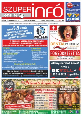 Pápa és Környéke Szuperinfó